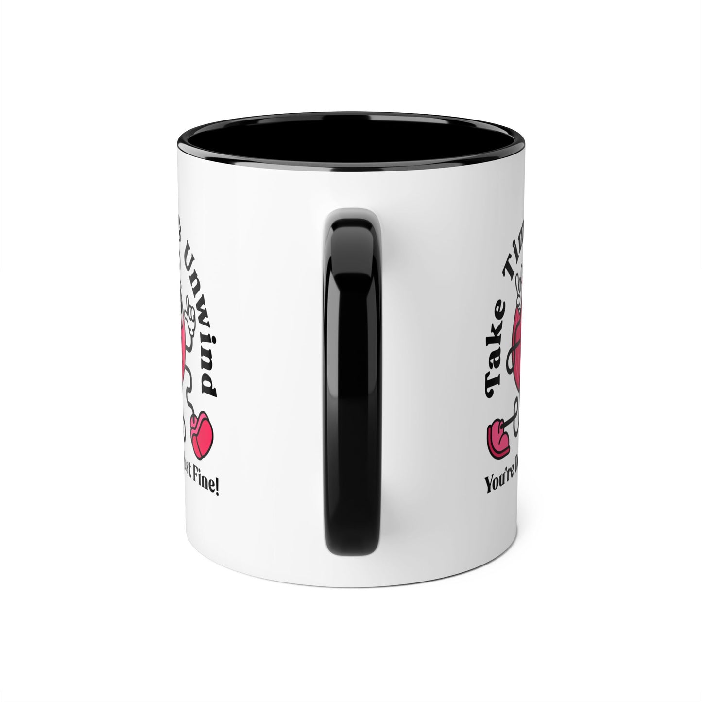 Unwind MUG for yarn lovers & crocheters!