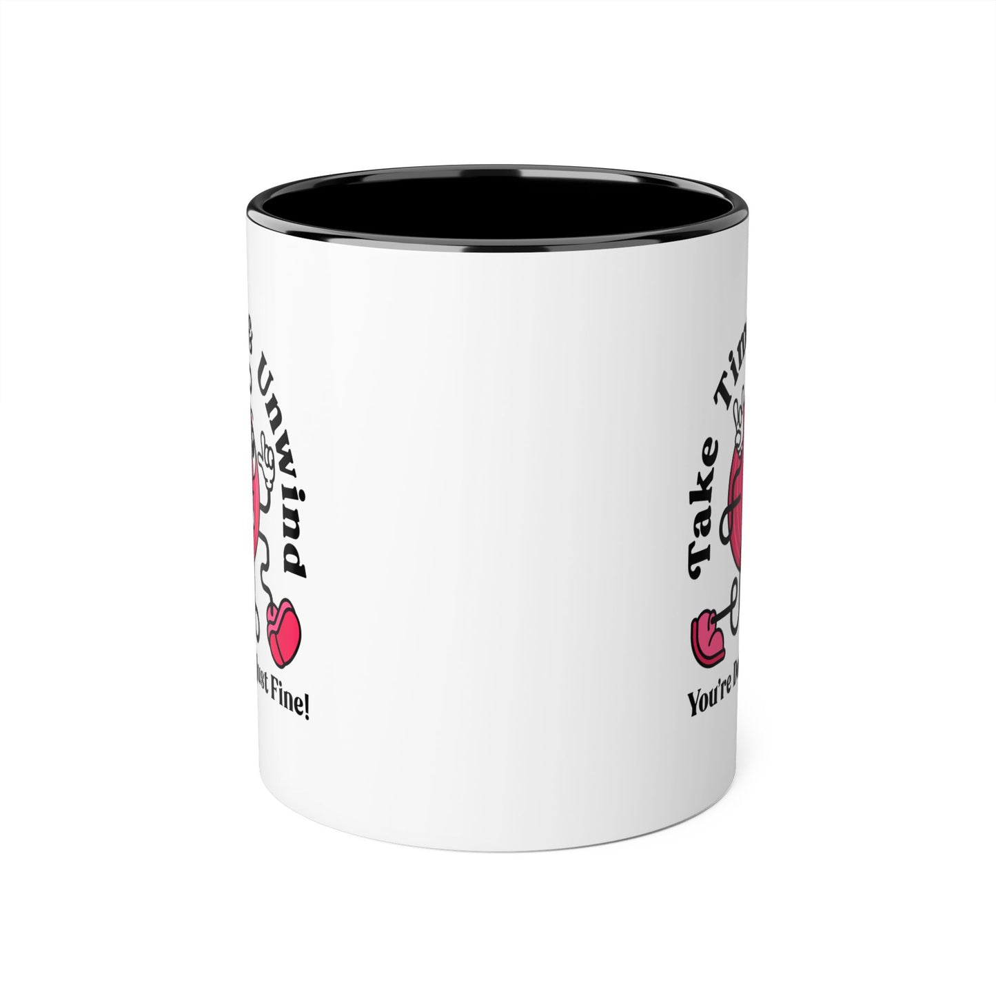 Unwind MUG for yarn lovers & crocheters!