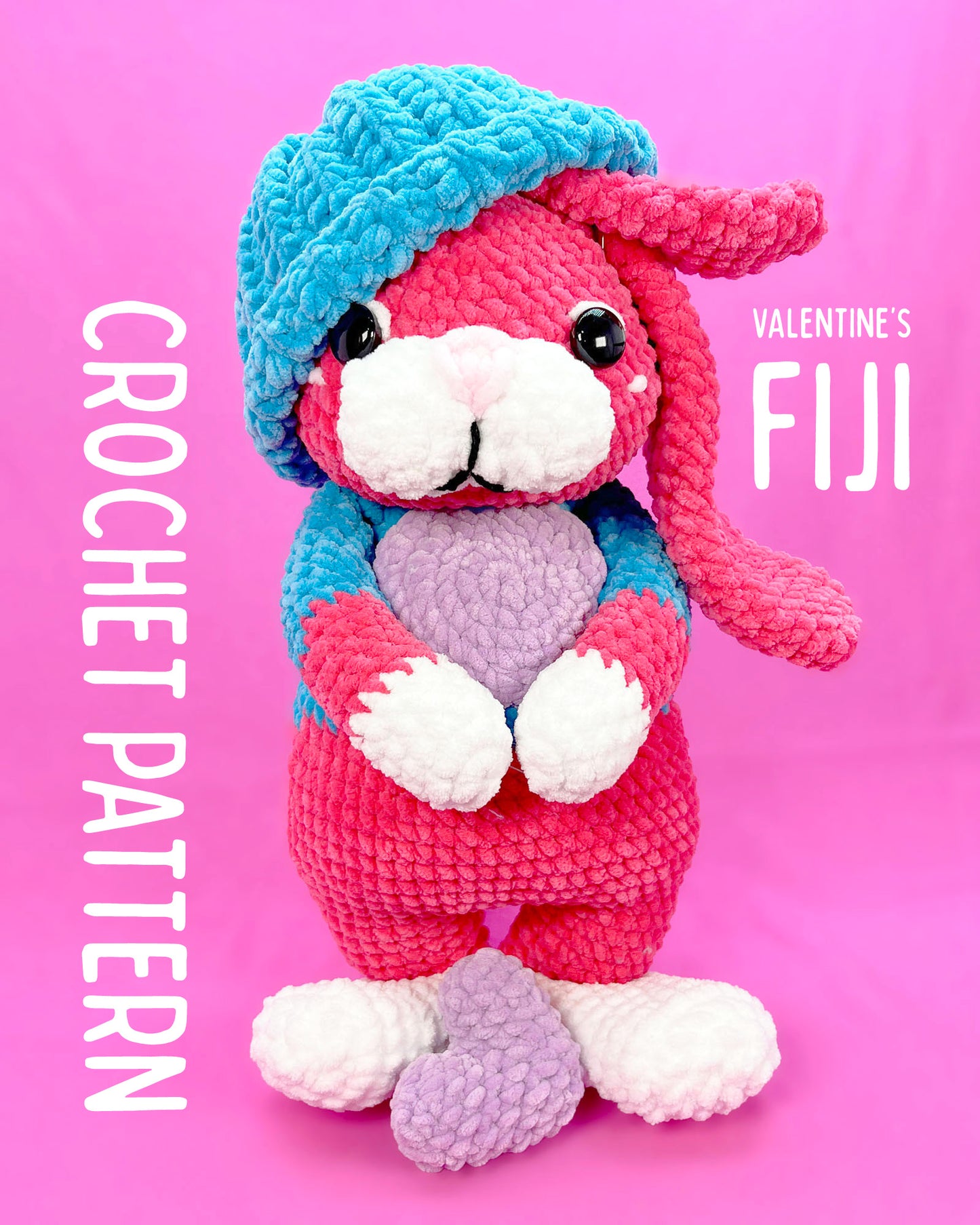Fiji The snuggle bunny - PDF crochet pattern (Copy)