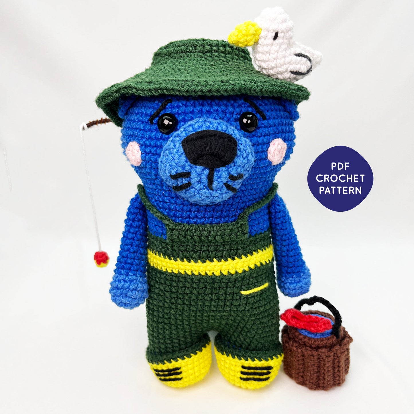 Otis the otter - PDF crochet pattern