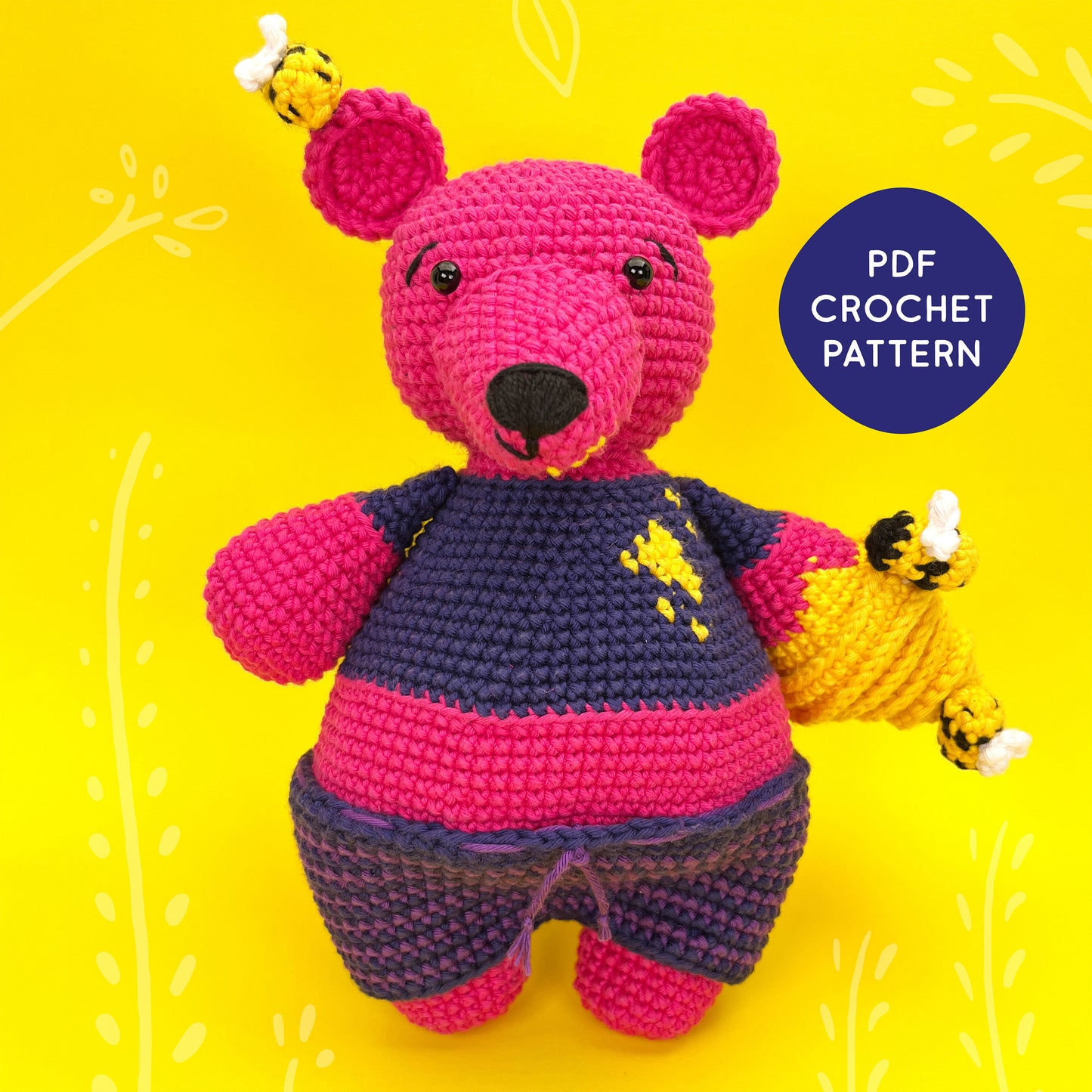 Knotty Bear - PDF crochet pattern