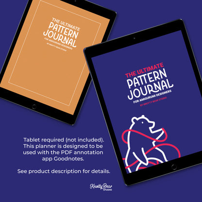 The Ultimate Pattern Journal for amigurumi designers.