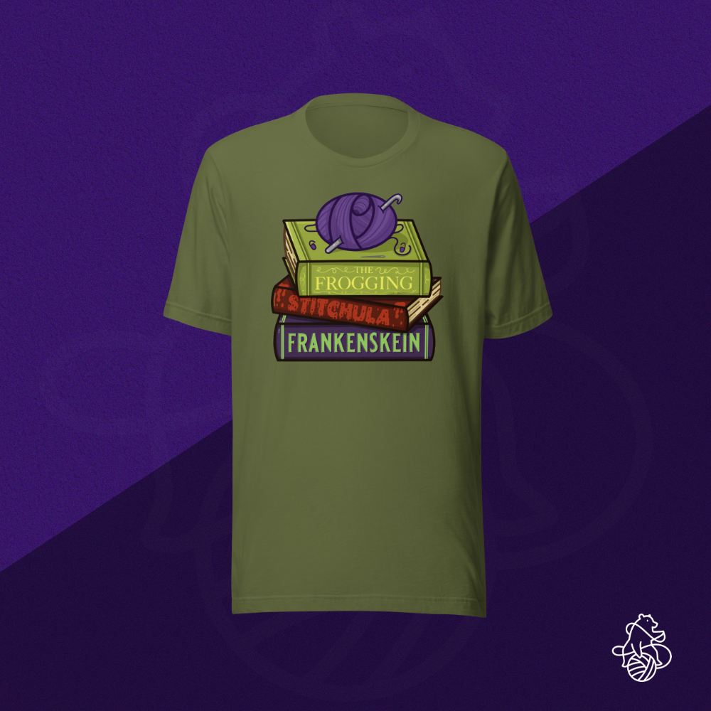 Book Stack Unisex t-shirt