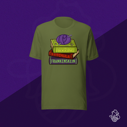Book Stack Unisex t-shirt