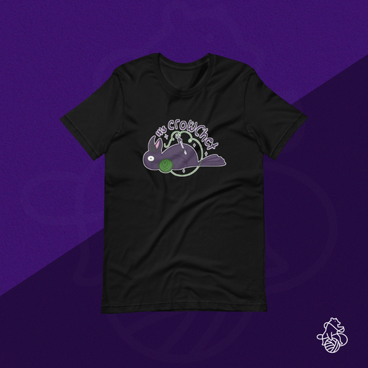 Crow-chet Unisex t-shirt
