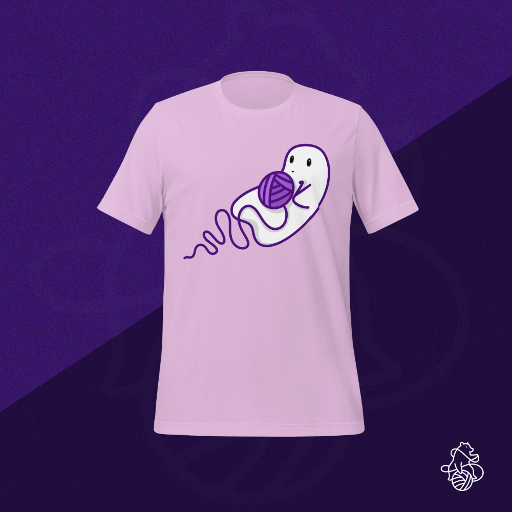yarn Ghost Unisex t-shirt