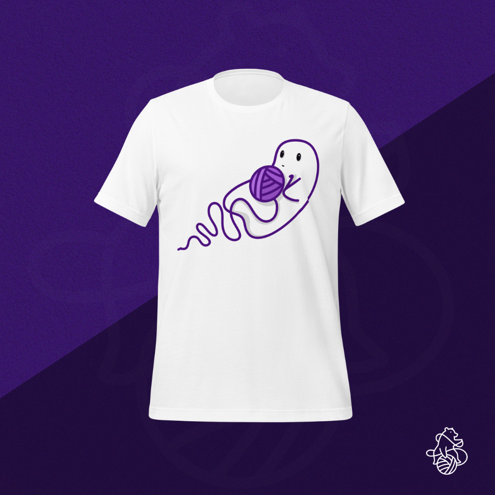yarn Ghost Unisex t-shirt