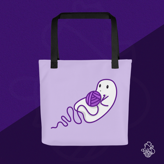 Yarn Ghost Tote Bag