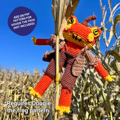 Pumpkin Dougie ADD ON - PDF crochet pattern